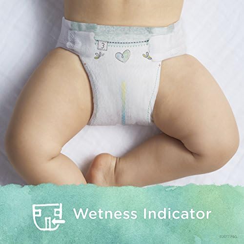 Pampers Pure Protection Baby Diapers, Size 2 (12-18 lbs), 120 Count, Up to 100% Leakproof, Premium Plant-Based Skin Protection, Hypoallergenic Soft Diapers