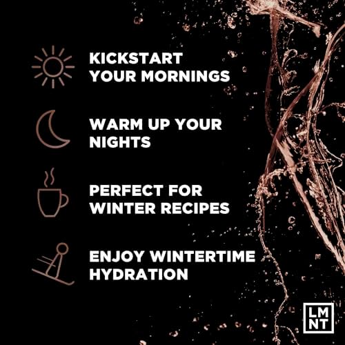 Drink LMNT Zero Sugar Hot Chocolate or Coffee Mixer - Chocolate Caramel Salt | Drink Mix | 30-Count