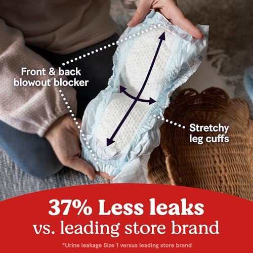 Huggies Size Newborn Diapers, Little Snugglers Baby Diapers, Size Newborn (up to 10 lbs), 31 Count, Packaging May Vary