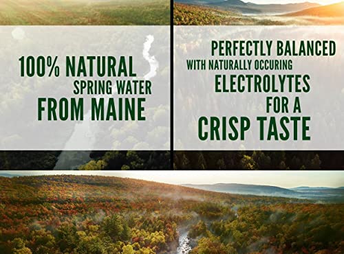 Poland Spring Water Bottles 24 Pack - Bottled Water, Small Water Bottles, Mini Water Bottle, Poland Spring 8 oz Bottled Water 24 Pack, 8 oz water bottles Drinking Water - Spring Water Bottles 24 Pack