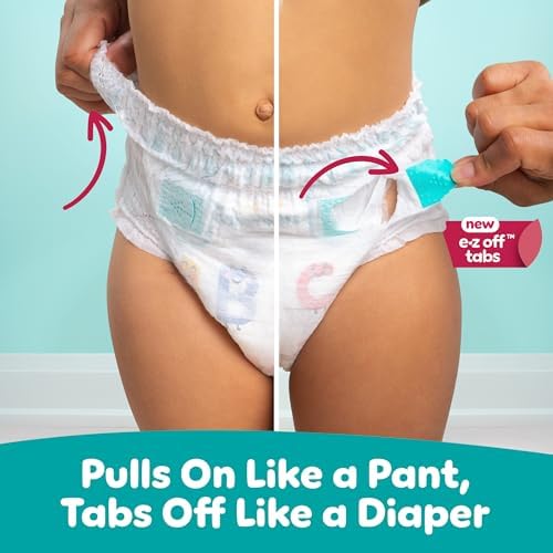Pampers Diapers - Cruisers 360 - Size 4, 144 Count, Babyproof up to 100% Leakproof Pull-On Diaper
