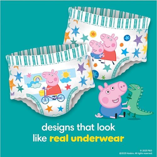 Pampers Training Pants - Easy Ups Girls & Boys - Size 4T-5T, 56 Count, My Little Pony Potty Underwear (Packaging May Vary)