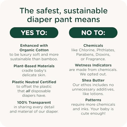 SmartyPants Pull Up Style Diapers | EWG Verified Safe & Plant-Based | Quilted 360 Waistband, Super Absorbent for Overnight Leak Protection | Training Pants by HealthyBaby | Size 5 (38 Count)