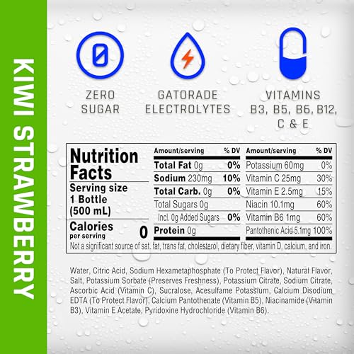 Propel Electrolyte Enhanced Water Sports Drink, Grape Flavored Water, Zero Calorie & Zero Sugar Hydration with Electrolytes and Vitamins C & E, 16.9 fl oz Bottles (12 Pack)