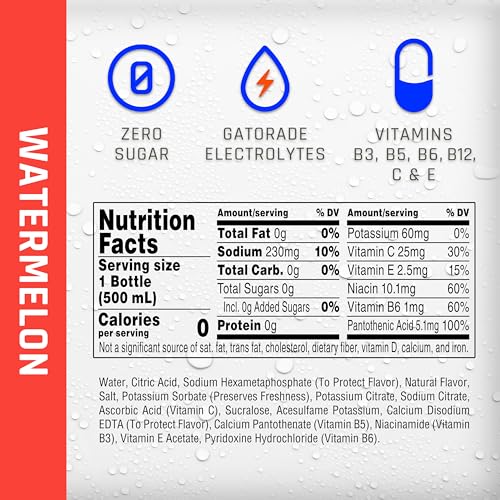 Propel Electrolyte Enhanced Water Sports Drink, Grape Flavored Water, Zero Calorie & Zero Sugar Hydration with Electrolytes and Vitamins C & E, 16.9 fl oz Bottles (12 Pack)