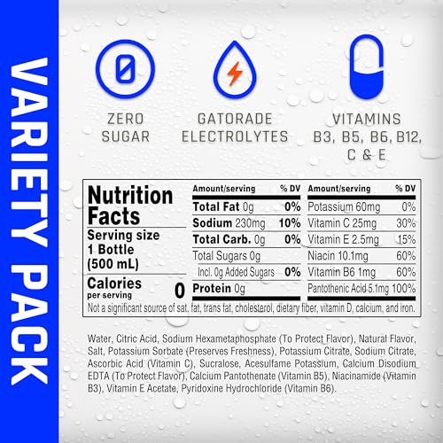 Propel Electrolyte Enhanced Water Sports Drink, Grape Flavored Water, Zero Calorie & Zero Sugar Hydration with Electrolytes and Vitamins C & E, 16.9 fl oz Bottles (12 Pack)
