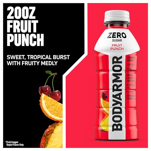 BODYARMOR LYTE Sports Drink Low-Calorie Sports Beverage, Peach Mango, Coconut Water Hydration, Natural Flavors With Vitamins, Potassium-Packed Electrolytes, Perfect For Athletes, 12 Fl Oz (Pack of 8)