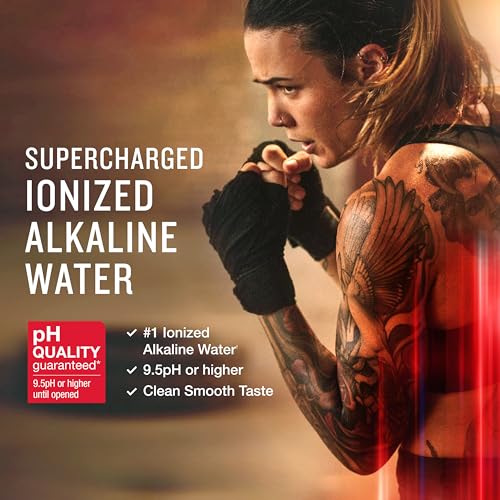 Essentia Water LLC, Ionized Alkaline Bottled Water; 99.9% Pure, Infused with Electrolytes, 9.5 pH or Higher with a Clean, Smooth Taste, 23.67 Fl Oz (Pack of 24)