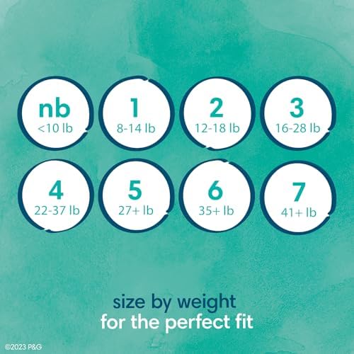 Pampers Pure Protection Baby Diapers, Size 1 (8-14 lbs), 82 Count, Up to 100% Leakproof, Premium Plant-based Skin Protection, Hypoallergenic Soft Diapers