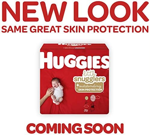 Huggies Size Newborn Diapers, Little Snugglers Baby Diapers, Size Newborn (up to 10 lbs), 31 Count, Packaging May Vary
