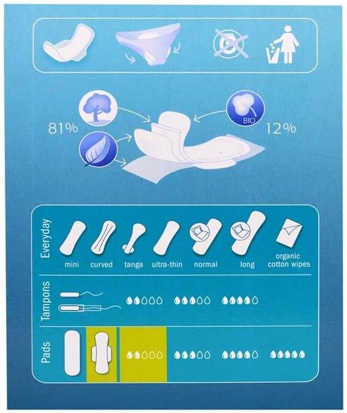 Natracare Cotton Natural Feminine Ultra Pads Regular With Wings By Natracare, 14 Ea, 14 Count
