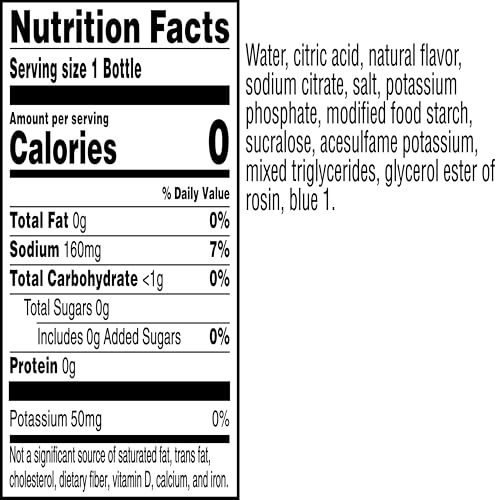 Gatorade Thirst Quencher Zero Sugar Sports Drink, Fruit Punch, 12oz Bottles, 12 Pack, Electrolytes for Rehydration