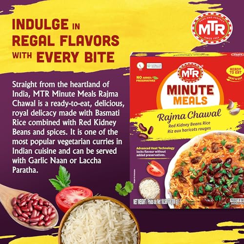 MTR - Shahi Paneer - Mild Tomato Gravy with Cottage Cheese - Authentic Indian Flavors - Flavorful, Easy, Ready-to-Eat Meal - Experience the Richness of Paneer in a Hearty Tomato Curry (Pack of 6)