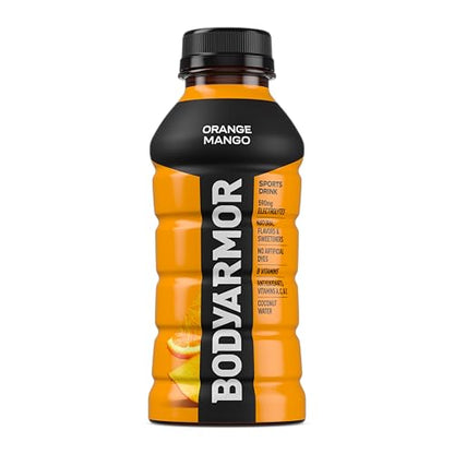 BODYARMOR Sports Drink Sports Beverage, Blue Raspberry, Natural Flavors With Vitamins, Potassium-Packed Electrolytes, No Preservatives, Perfect For Athletes, 12 ounce (Pack of 8)