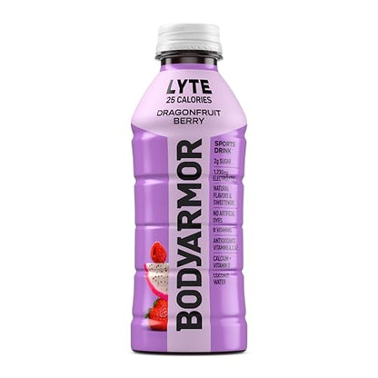 BODYARMOR Sports Drink Sports Beverage, Blue Raspberry, Natural Flavors With Vitamins, Potassium-Packed Electrolytes, No Preservatives, Perfect For Athletes, 12 ounce (Pack of 8)