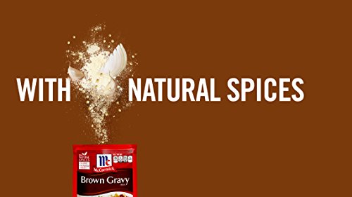 McCormick 30% Less Sodium Brown Gravy Mix, 0.87 oz