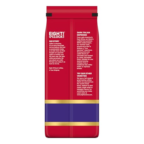 Eight O'Clock Coffee The Original Ground Coffee, Medium Roast, 32 Ounce (Pack of 1) - Sweet, Fruity, Well Balanced