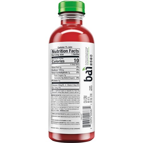 Bai Coconut Variety Pack, Antioxidant Infused Water Beverage, with Vitamin C and No Artificial Sweeteners, 18 fl oz bottles, 12 pack