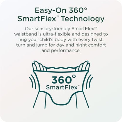 SmartyPants Pull Up Style Diapers | EWG Verified Safe &amp; Plant-Based | Quilted 360 Waistband, Super Absorbent for Overnight Leak Protection | Training Pants by HealthyBaby | Size 5 (38 Count)