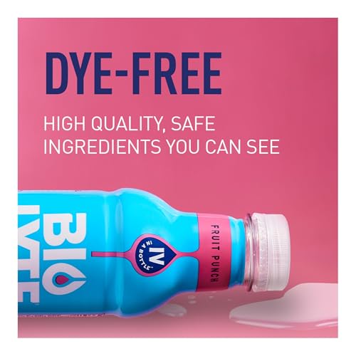 BIOLYTE Electrolyte Drink - Doctor-Formulated Hydration Drink, HSA &amp; FSA Electrolytes Water, Chemotherapy Must Haves for Women &amp; Men, Rehydration IV Liquid in a Bottle - Lemon Lime, 16 Fl Oz (12 Pack)