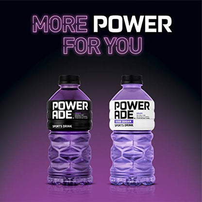 POWERADE Sports Drink Grape, 20 Ounce (Pack of 8)