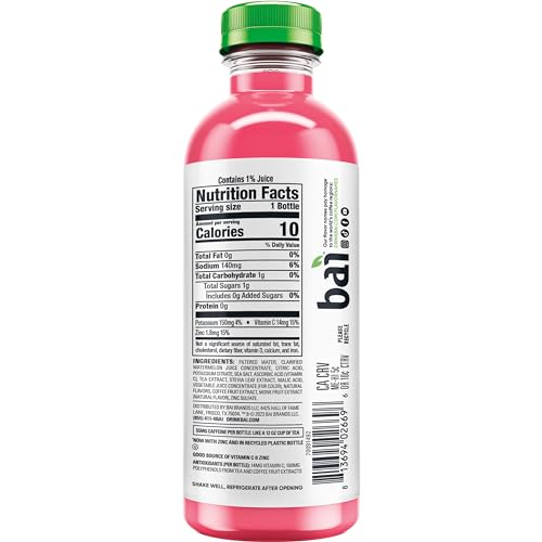 Bai Coconut Variety Pack, Antioxidant Infused Water Beverage, with Vitamin C and No Artificial Sweeteners, 18 fl oz bottles, 12 pack