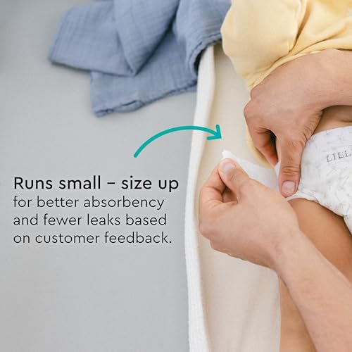 Baby Diapers - Size 1 (4-11 lbs), Half-Monthly Supply (72 Count), Leak Protection, Skin-Friendly, Ultrasoft, Perfume- &amp; Chlorine-Free, Hypoallergenic, Dermatologist Tested, Oeko-TEX®