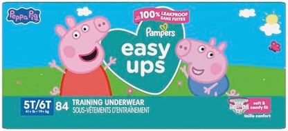 Pampers Training Pants - Easy Ups Girls &amp; Boys - Size 4T-5T, 56 Count, My Little Pony Potty Underwear (Packaging May Vary)