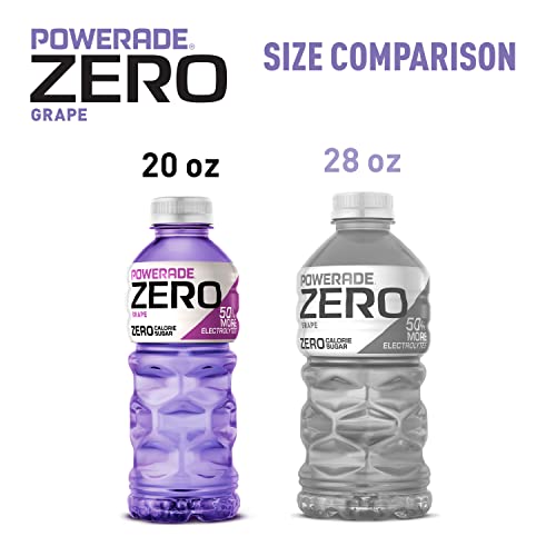 POWERADE Sports Drink Grape, 20 Ounce (Pack of 8)