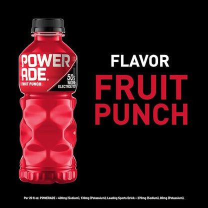 POWERADE Sports Drink Grape, 20 Ounce (Pack of 8)