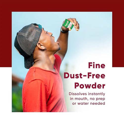 Fast-Acting Glucose Packets - Quick Dissolving, Gluten-Free 15g of Glucose Powder for Sugar &amp; Energy Dips - Oral Dextrose Powder for Kids &amp; Adults, 12 Slimpaks, Orange