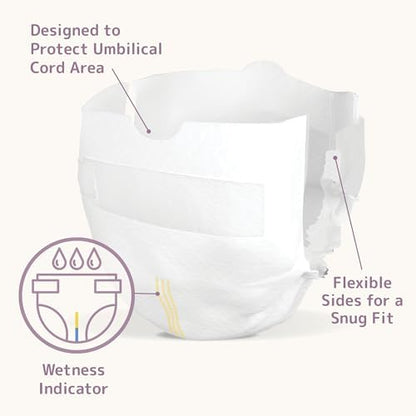 Bambo Nature Premium Eco-Friendly Baby Diapers, Size 5 (27-40 Lbs), 150 Count (6 Packs of 25)