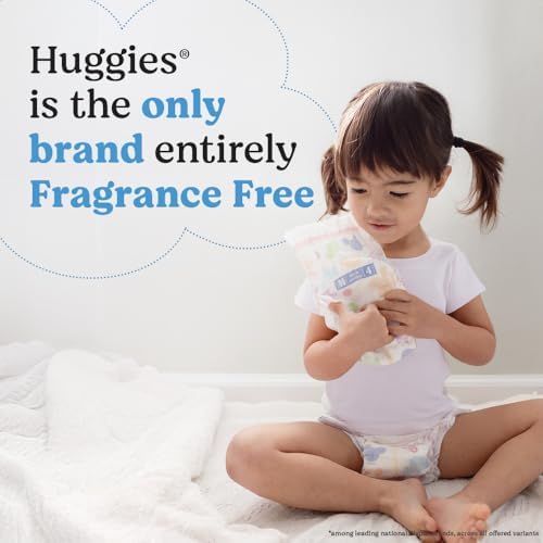 Huggies Size 1 Diapers, Snug &amp; Dry Newborn Diapers, Size 1 (8-14 lbs), 128 Count, Packaging May Vary