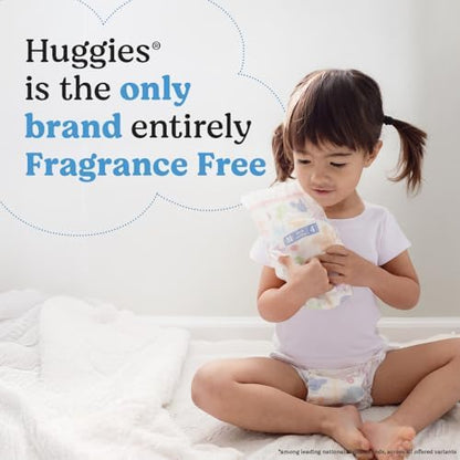 Huggies Size 1 Diapers, Snug &amp; Dry Newborn Diapers, Size 1 (8-14 lbs), 128 Count, Packaging May Vary