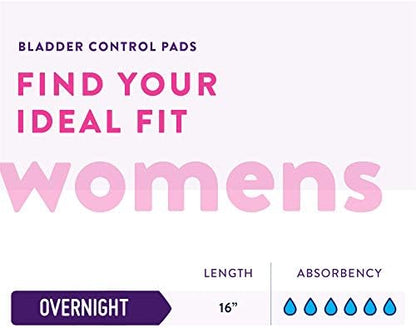 Prevail Plus | Long Length Incontinence Bladder Control Pads | Ultimate Absorbency | 90 Count (2 packs or 45)