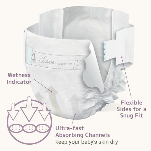 Bambo Nature Premium Eco-Friendly Baby Diapers, Size 5 (27-40 Lbs), 150 Count (6 Packs of 25)