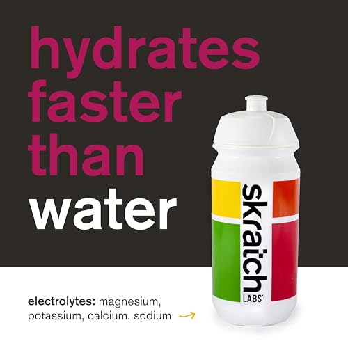 Skratch Labs Hydration Powder | Sport Drink Mix | Electrolytes Powder for Exercise, Endurance, and Performance | Lemon + Lime | 20 Servings | Non-GMO, Vegan, Kosher