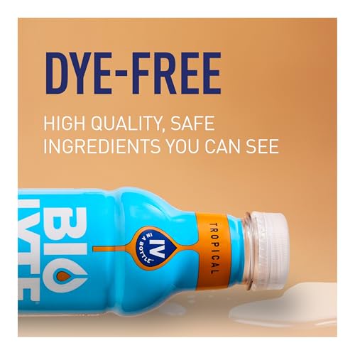 BIOLYTE Electrolyte Drink - Doctor-Formulated Hydration Drink, HSA &amp; FSA Electrolytes Water, Chemotherapy Must Haves for Women &amp; Men, Rehydration IV Liquid in a Bottle - Lemon Lime, 16 Fl Oz (12 Pack)