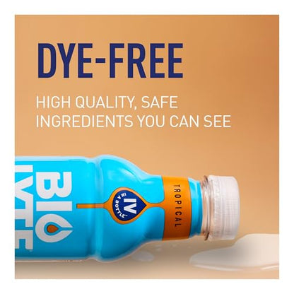 BIOLYTE Electrolyte Drink - Doctor-Formulated Hydration Drink, HSA &amp; FSA Electrolytes Water, Chemotherapy Must Haves for Women &amp; Men, Rehydration IV Liquid in a Bottle - Lemon Lime, 16 Fl Oz (12 Pack)