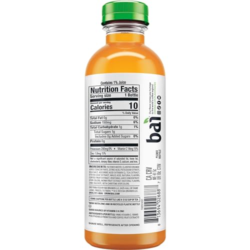 Bai Coconut Variety Pack, Antioxidant Infused Water Beverage, with Vitamin C and No Artificial Sweeteners, 18 fl oz bottles, 12 pack