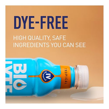 BIOLYTE Electrolyte Drink - Doctor-Formulated Hydration Drink, HSA &amp; FSA Electrolytes Water, Chemotherapy Must Haves for Women &amp; Men, Rehydration IV Liquid in a Bottle - Lemon Lime, 16 Fl Oz (12 Pack)