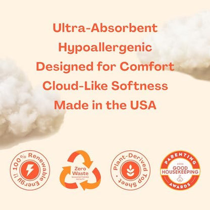 Hello Bello Premium Baby Diapers Size Newborn, 32 Count of Disposable, Extra-Absorbent, Hypoallergenic Baby Diapers with Snug and Comfort Fit, Alphabet Soup