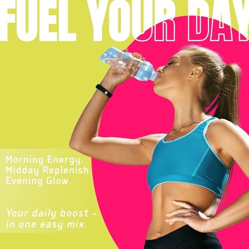Electrolyte Powder Packets, Protein Powder with 10g Protein &amp; Collagen - Hydration Packets - Zero Sugar, NO Fillers, NO Carbs | Variety Pack | 40 Calories | Keto &amp; Paleo | Pack of 24
