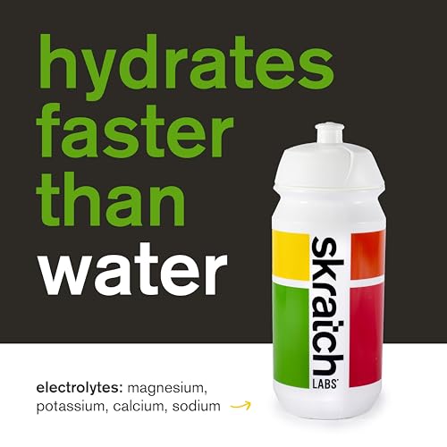 Skratch Labs Hydration Powder | Sport Drink Mix | Electrolytes Powder for Exercise, Endurance, and Performance | Lemon + Lime | 20 Servings | Non-GMO, Vegan, Kosher