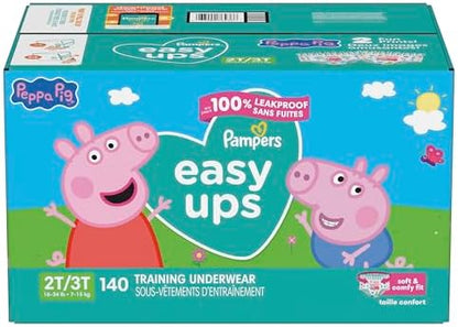 Pampers Training Pants - Easy Ups Girls &amp; Boys - Size 4T-5T, 56 Count, My Little Pony Potty Underwear (Packaging May Vary)