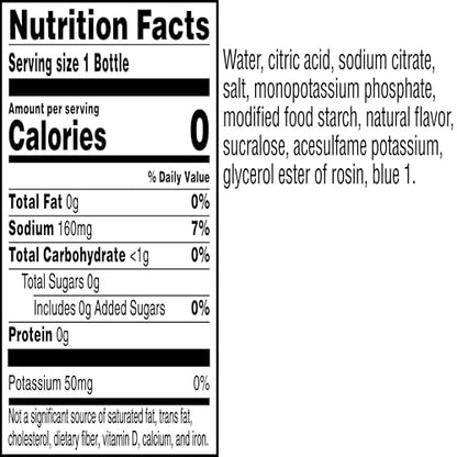 Gatorade Thirst Quencher Zero Sugar Sports Drink, Fruit Punch, 12oz Bottles, 12 Pack, Electrolytes for Rehydration