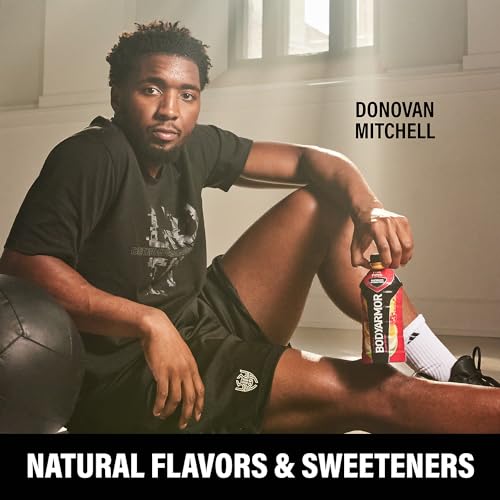 BODYARMOR Sports Drink Sports Beverage, Blue Raspberry, Natural Flavors With Vitamins, Potassium-Packed Electrolytes, No Preservatives, Perfect For Athletes, 12 ounce (Pack of 8)