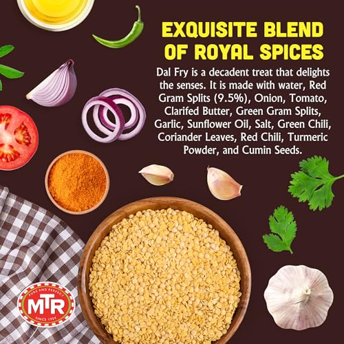 MTR - Shahi Paneer - Mild Tomato Gravy with Cottage Cheese - Authentic Indian Flavors - Flavorful, Easy, Ready-to-Eat Meal - Experience the Richness of Paneer in a Hearty Tomato Curry (Pack of 6)
