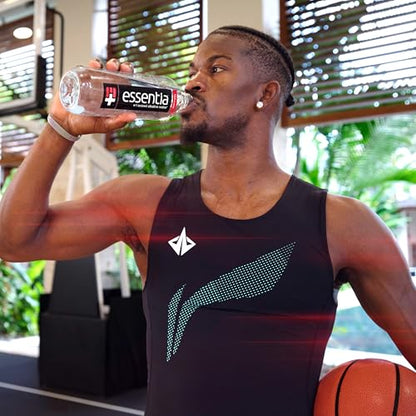 Essentia Water LLC, Ionized Alkaline Bottled Water; 99.9% Pure, Infused with Electrolytes, 9.5 pH or Higher with a Clean, Smooth Taste, 23.67 Fl Oz (Pack of 24)
