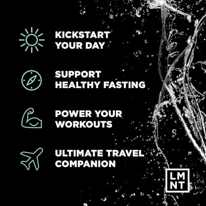 Drink LMNT Zero Sugar Electrolytes - Citrus Salt | Drink Mix | 30-Count